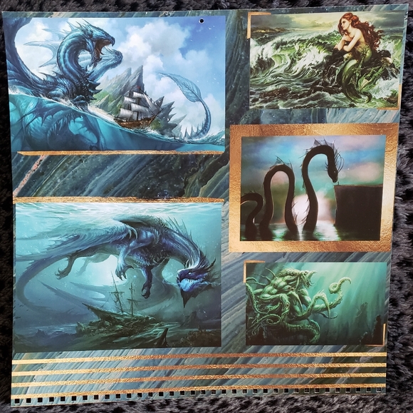 Fantasy Sea Mermaid Wall Art Poster Print - Picture 2 of 16